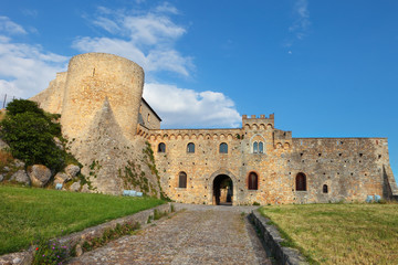 Fototapeta na wymiar Castle of Bovino, Foggia, Apulia, Italy