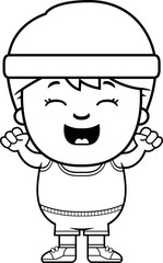 Cartoon Fitness Celebrate