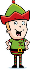 Christmas Elf Smiling