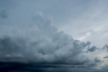 clouds with background,sunlight through very dark clouds background of dark storm clouds,black sky Background of dark clouds before a thunder.