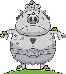 Stone Cartoon Troll