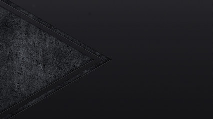 dark metal wallpaper with rock background. the art of abstract black texture