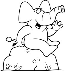Elephant Sitting