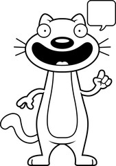 Cartoon Cat Talking
