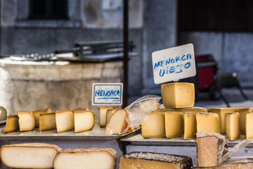 Farmers market stall