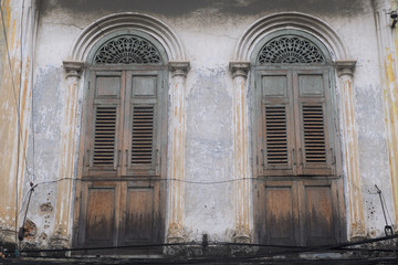 Old window panes