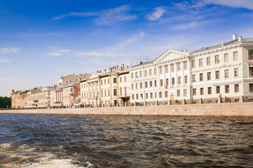 Fototapeta na wymiar Saint Petersburg. Neva River day