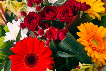 Bouquet of beautiful flowers