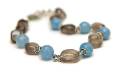 Nice necklace isolated on white background