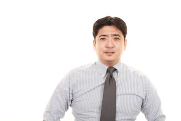 笑顔のビジネスマン