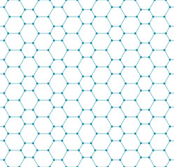 geometric grid graphic deco floral pattern print