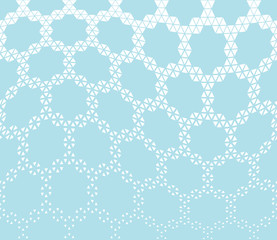 geometric hexagon seamless vector triangle halftone pattern background