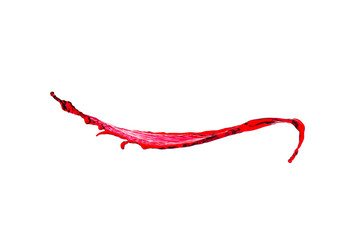 splash of red wine