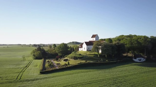 View Of The Big White Church