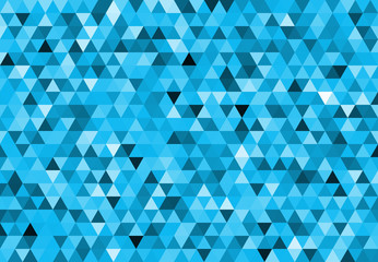 Abstract retro background - isometric colored triangle in vector