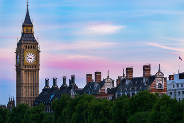 Big Ben in London, United Kingdom  - obrazy, fototapety, plakaty