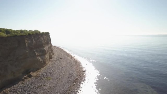 Rocky Coast Line In Dovnsklint