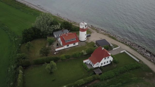 Aerial View Of The Lighthouse