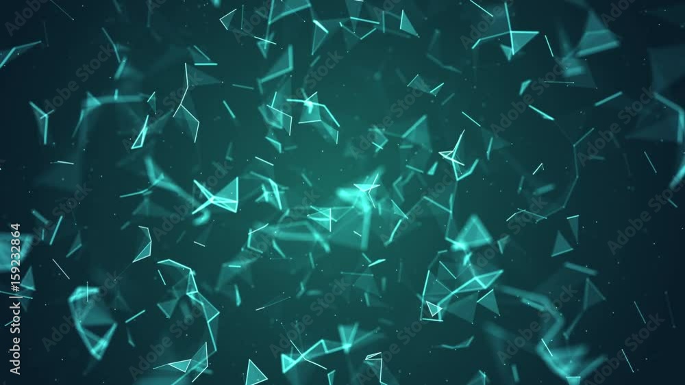 Poster geometrical technology futuristic abstract and science color background.