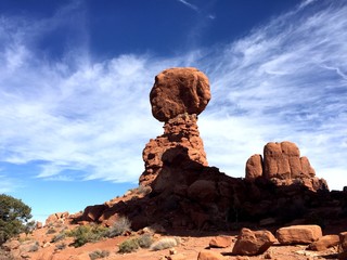 Fototapeta na wymiar Balanced Rock