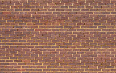 Background of red brick wall pattern