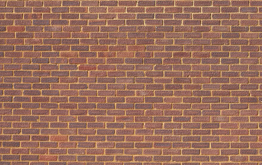 Background of red brick wall pattern