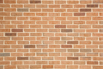 Orange brick wall background