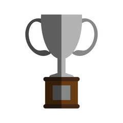 trophy flat illustration icon vector design graphic shadow