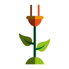 ecology illustration cartoon icon vector design graphic shadow