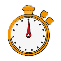 chronometer draw illustration icon vector design graphic