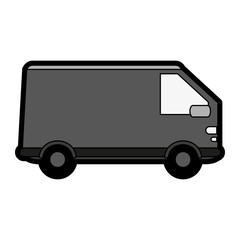 truck flat illustration icon vector design graphic