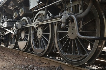 Steam Locomotive Detail