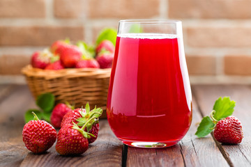 Strawberry juice