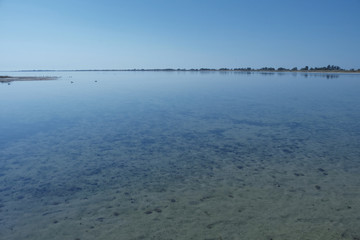 Beautiful landscape of riverside