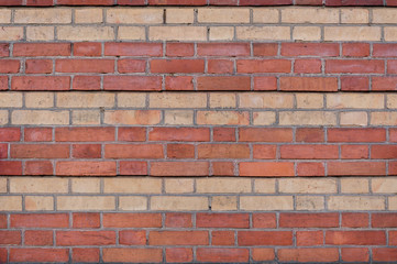 Mur de Briques bicolores