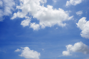 Naklejka na ściany i meble blue sky with cloud