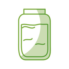 mason jar isolated icon vector illustration design