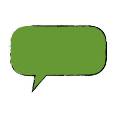 speech bubble icon over white background colorful design vector illustration