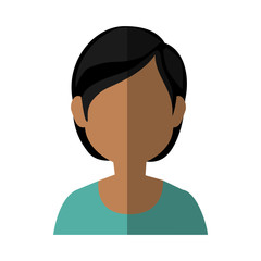 avatar man icon over white background colorful design vector illustration