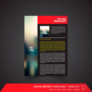 Anual Report , Brochure Template - page 03