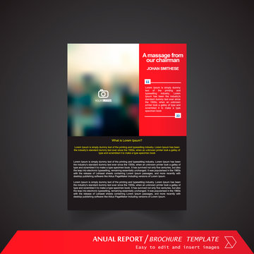 Anual Report , Brochure Template - page 05