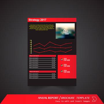 Anual Report , Brochure Template - page 09