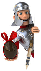 Naklejka premium Roman soldier