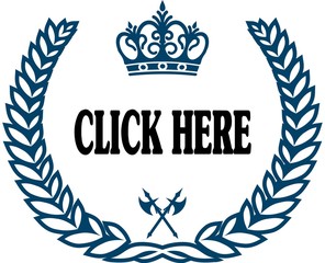 Blue laurels seal with CLICK HERE text.