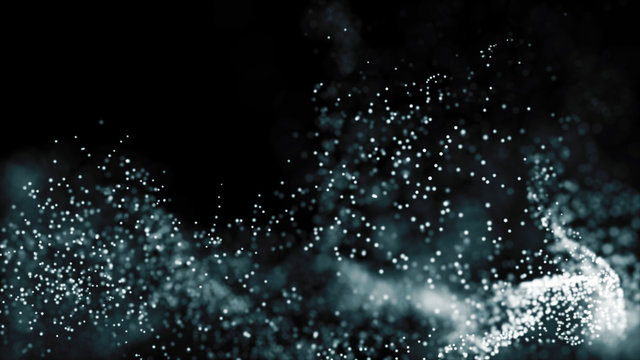 White Particles Explosion Overlay Texture For Your Design. Abstract Background Stream Motion. Power Of Particles Dust. Storm Wave Explode. Abstract Shattered Broken Glass.