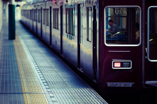 Fototapeta 電車