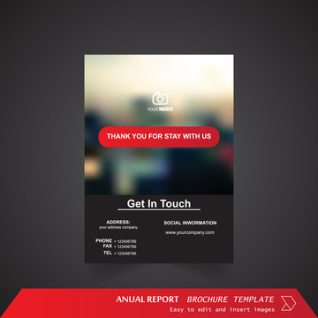 Anual Report , Brochure Template - page 20