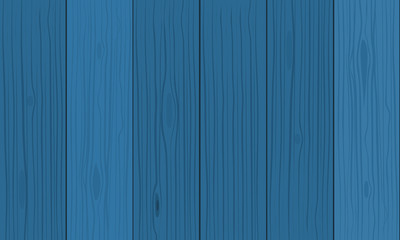Blue wood planks texture. Vector illustration