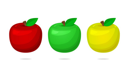 Apple vector set
