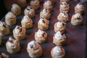 Catering, Buffet und Fingerfood / Karottenkuchen
